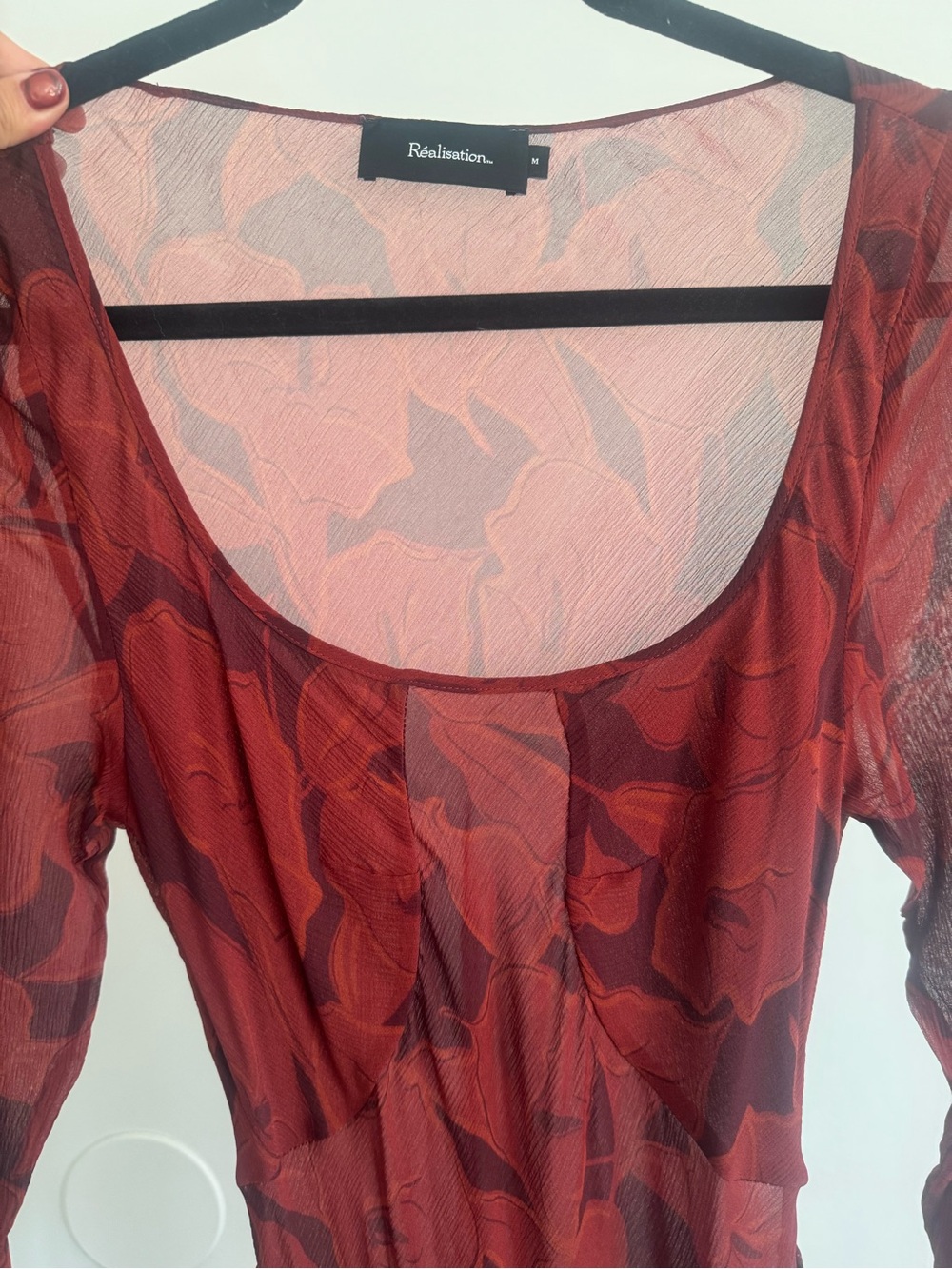 Réalisation Par The Inka Silk Dress in Calla Lily - Picture 4 of 5